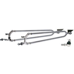 Front hairpin radius rod kit ss