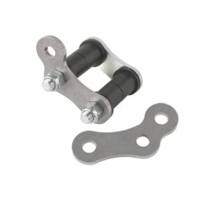 Shackle plate with shock mount hole