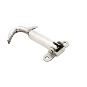 Hood latch 1930-31 ss. Two hole, stainless steel.