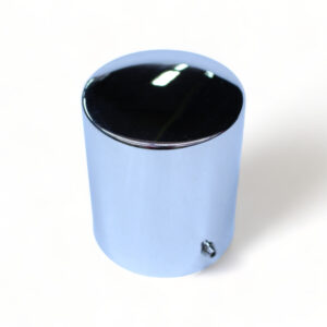 Oil filter cover chrome