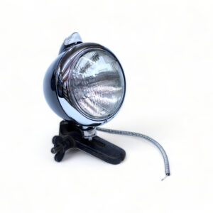 Headlights Zephyr, black+chrome ring