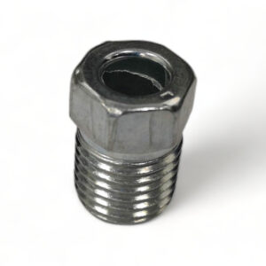 Brake line fitting 3/8-24 for 1/4" tube