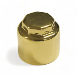 Hubcap Model T polished brass