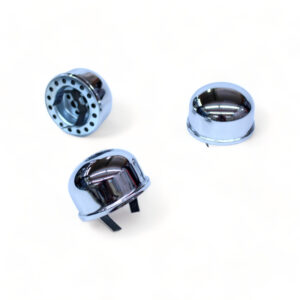 Breather cap chrome small