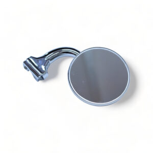 Mirror 3", peep mirror curved arm