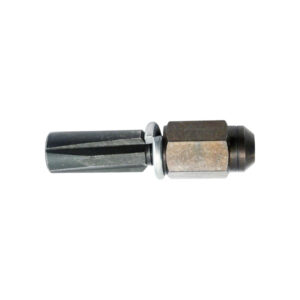 Spindle locking pin and nut