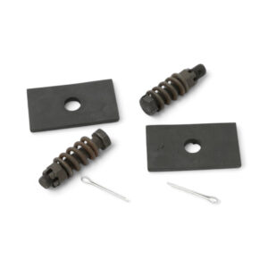 Radiator mounting kit black