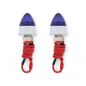 Indicator light bullet blue