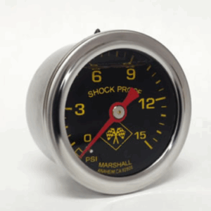 Gauge, fuel or oil pressure 0-15psi