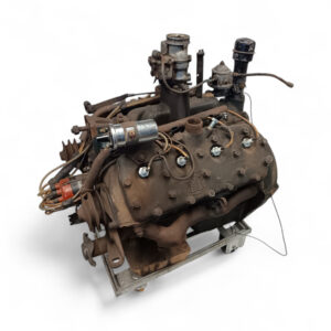 Flathead engine 21 bolt '37-38, running