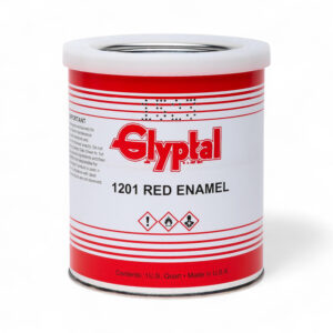 Glyptal red enamel insulating paint