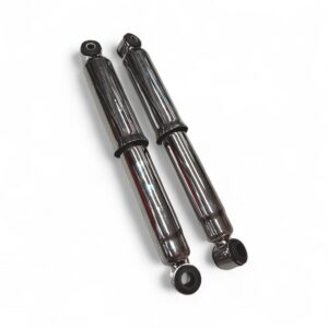 Shocks w cover std length chrome