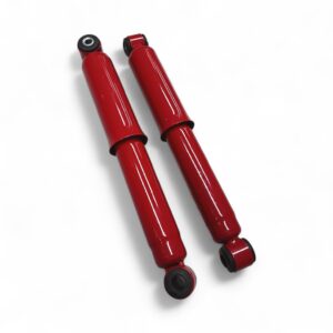 Shocks w cover std length red