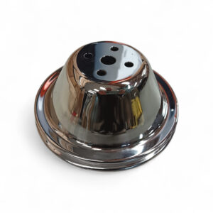 Water pump pulley single groove