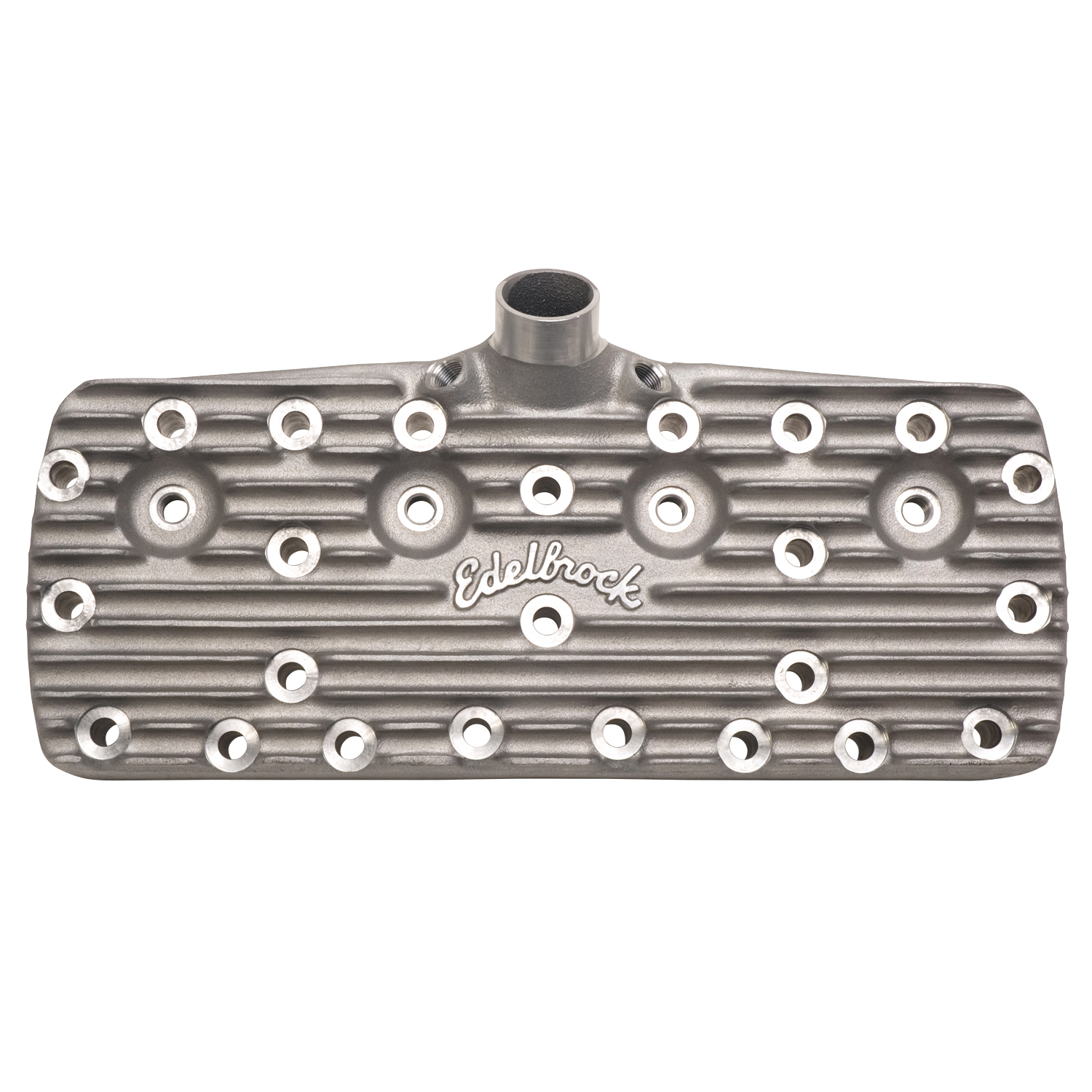 Flathead Cylinder Heads, Edelbrock script - Image 2