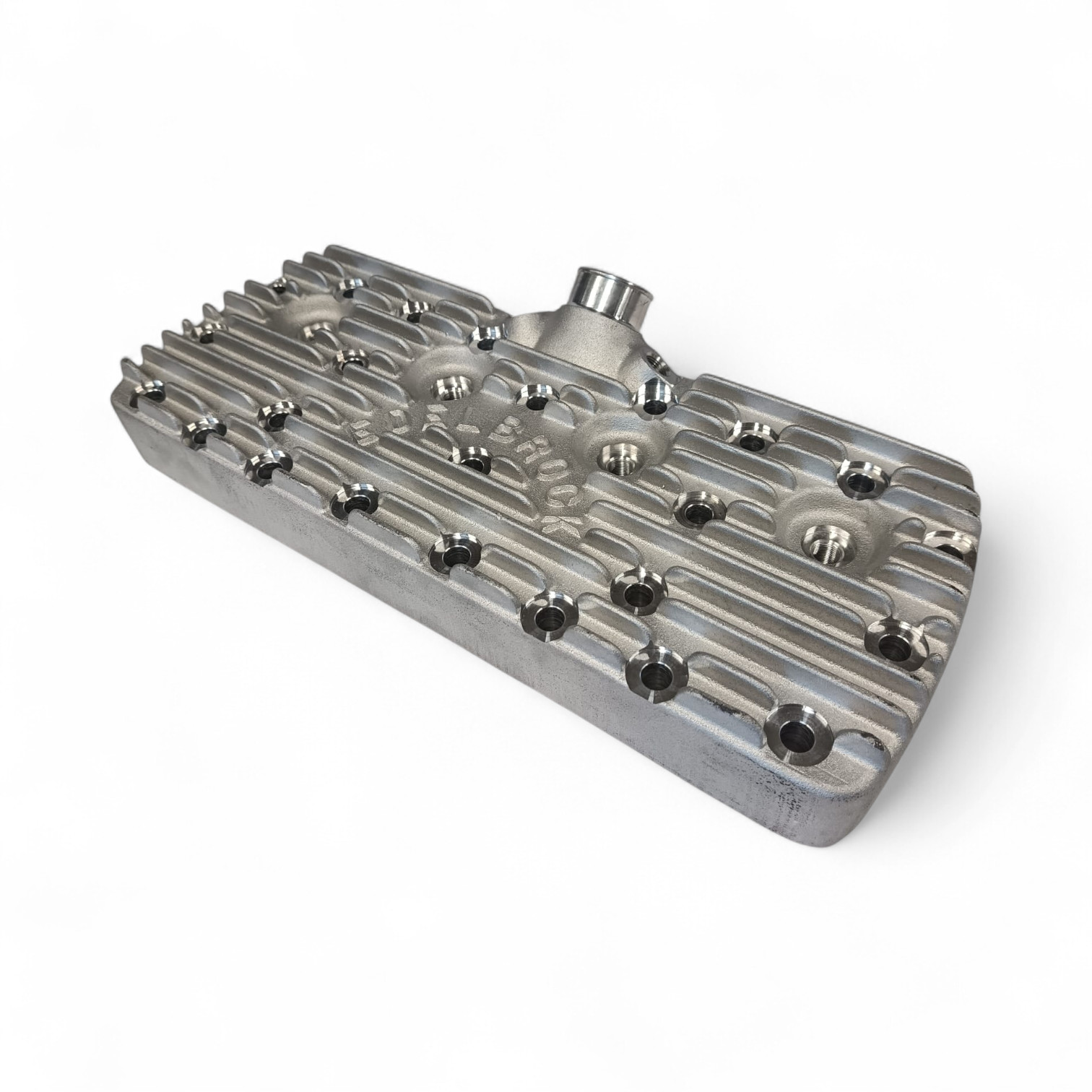 Flathead Cylinder Heads, Edelbrock block - Image 2
